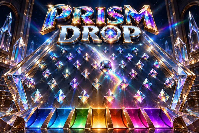 Prism Drop — plinko game artwork