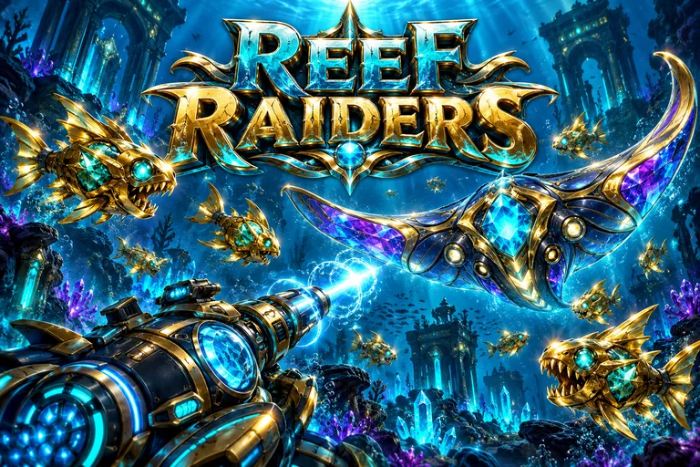 Reef Raiders — arcade game artwork