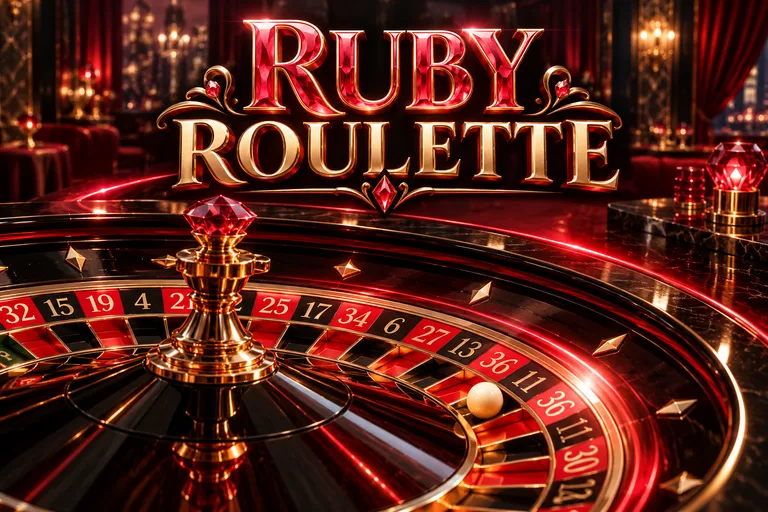 Ruby Roulette — table game artwork