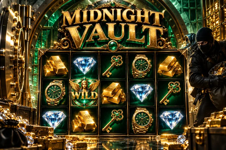 Midnight Vault — slots game artwork