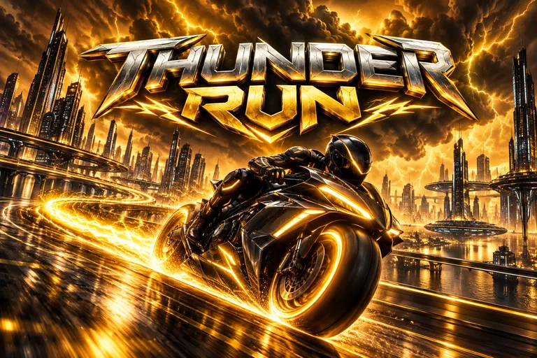 Thunder Run — crash game artwork